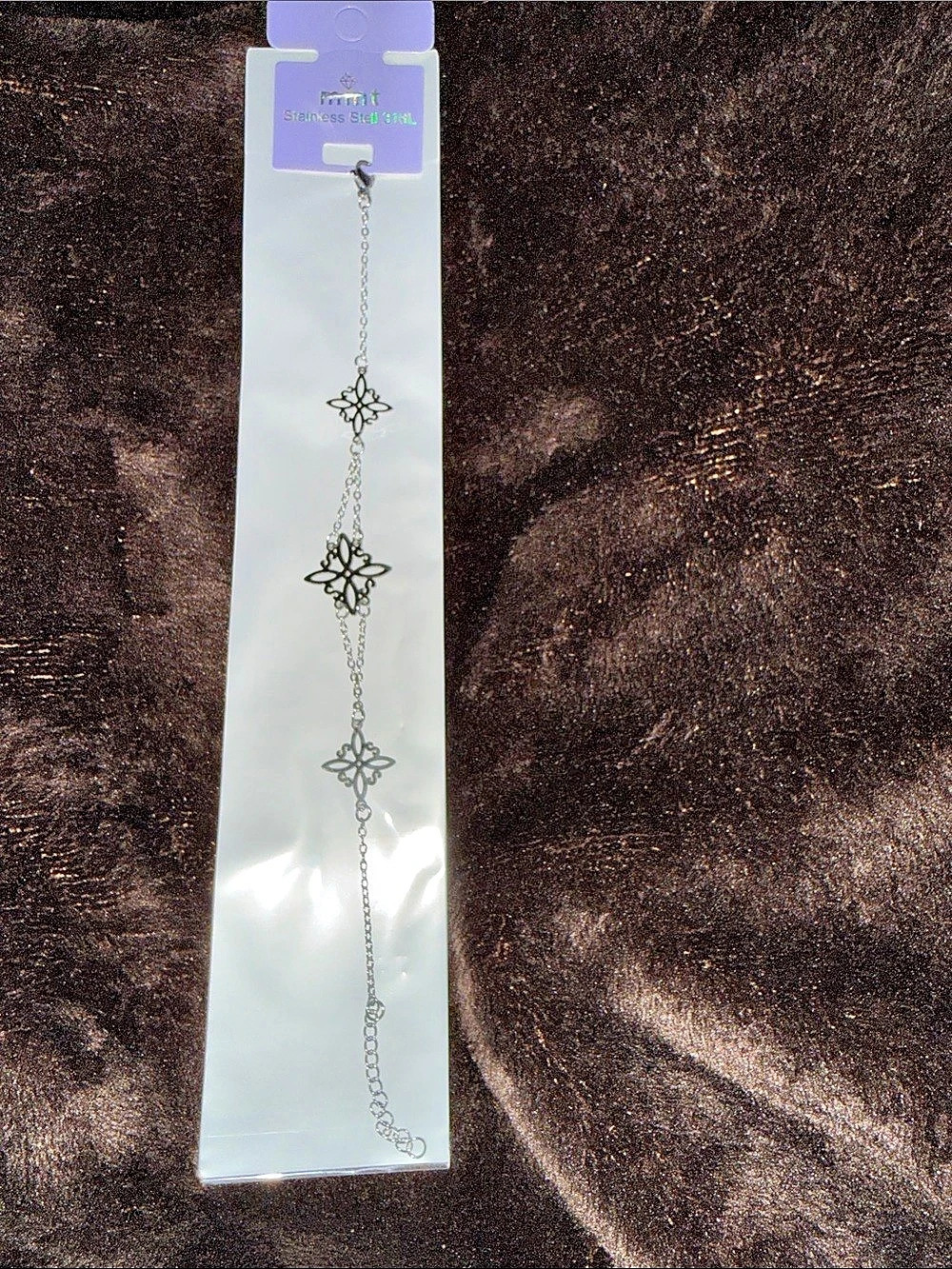 Silver-Tone Link Bracelet